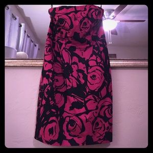 French connection strapless dress