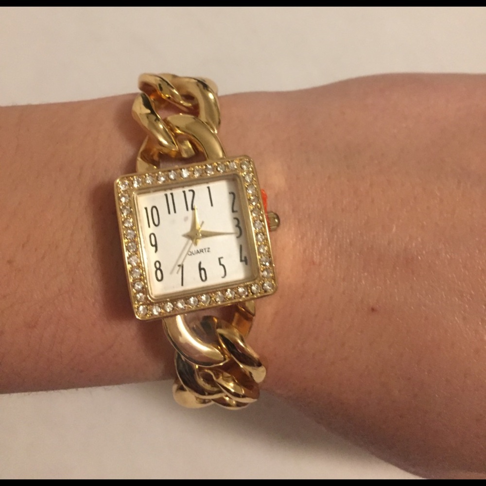 Gold watch