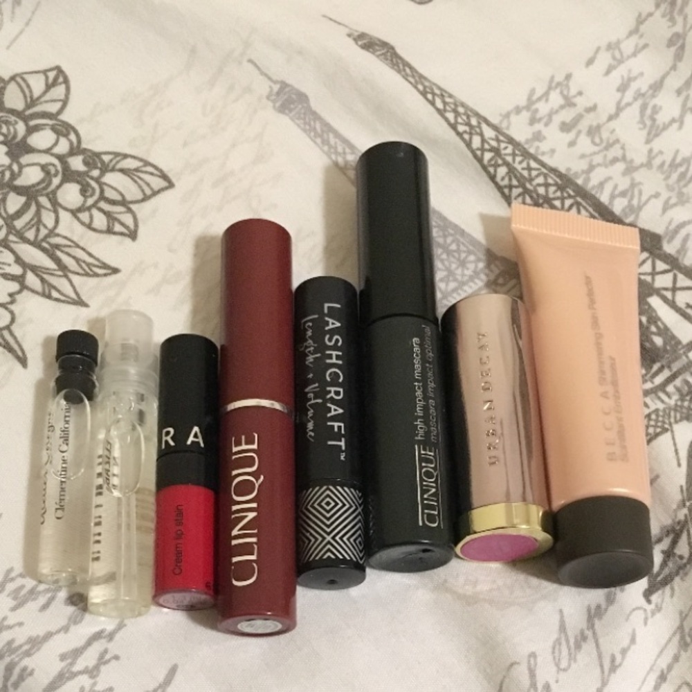 Make up bundle Clinique, Sephora,becca,urban decay
