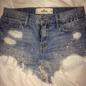 High waisted shorts