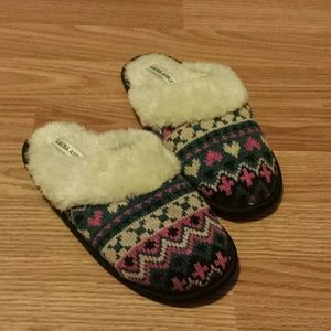 Fuzzy slippers