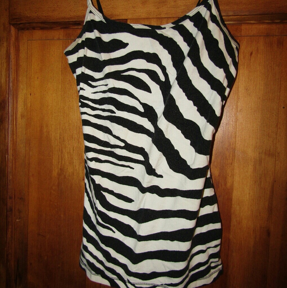 EXPRESS Tank Top Zebra