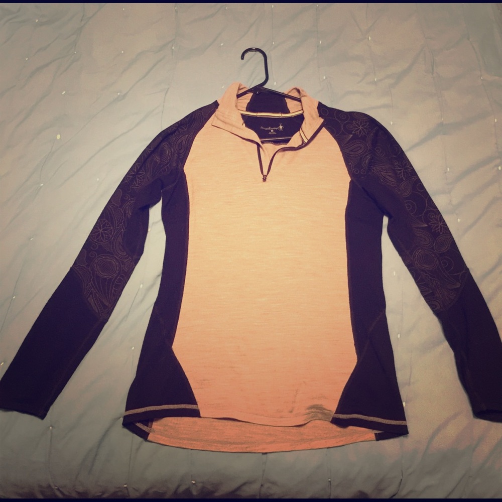 Smartwool zip-up top