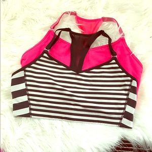 Victoria's Secret Player Cami Sports Bra Twin Set