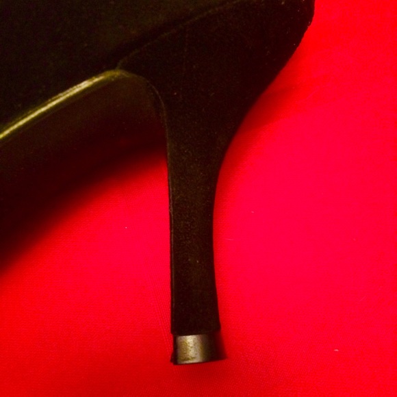 Stuart Weitzman Black Suede Tall Boot - Picture 4 of 6