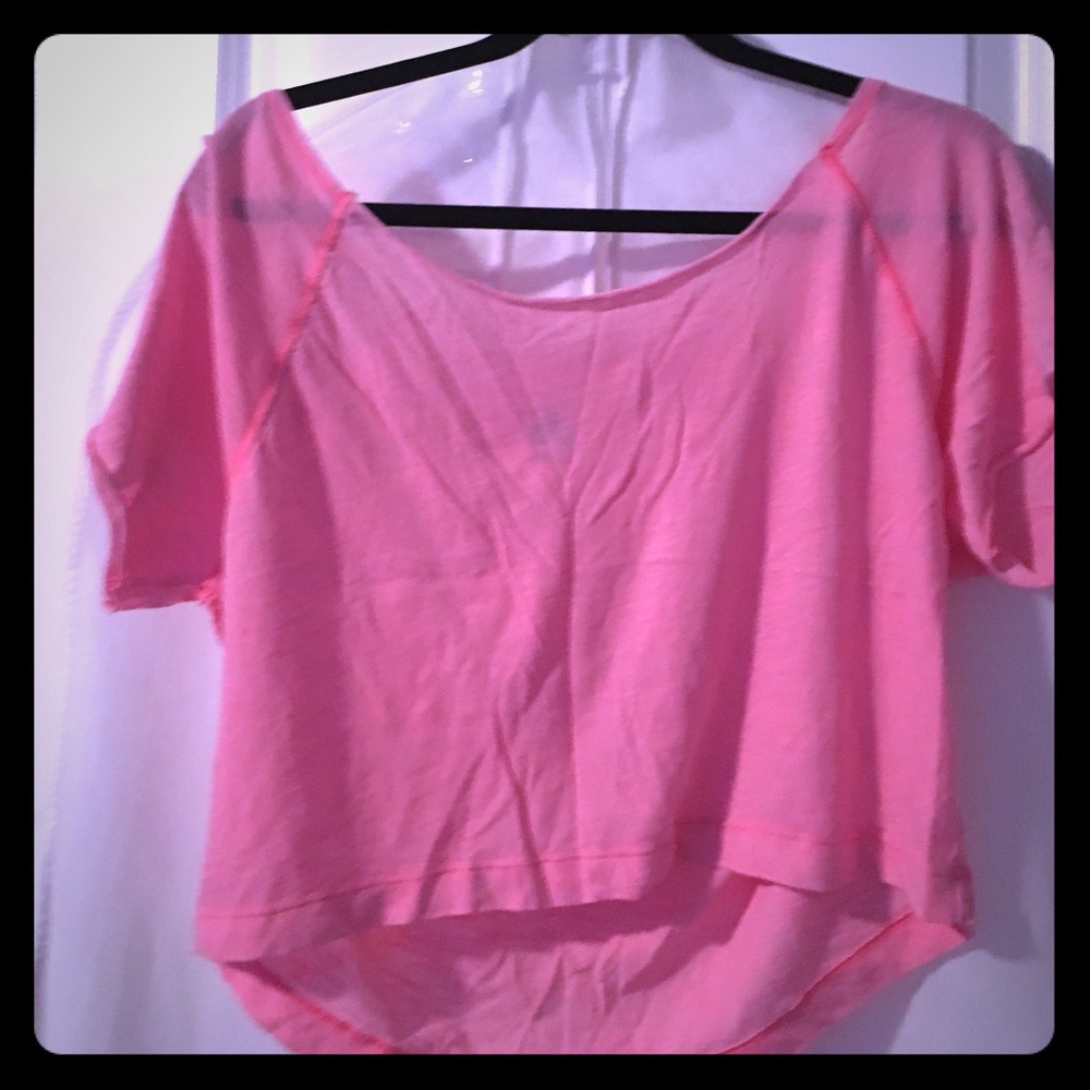 VS Pink Crop Top
