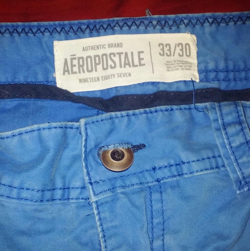Blue aero pants