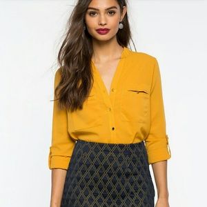 Ryan Rolled Sleeve Shirt -A'gaci