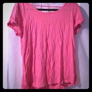 VS Pink open back Tee