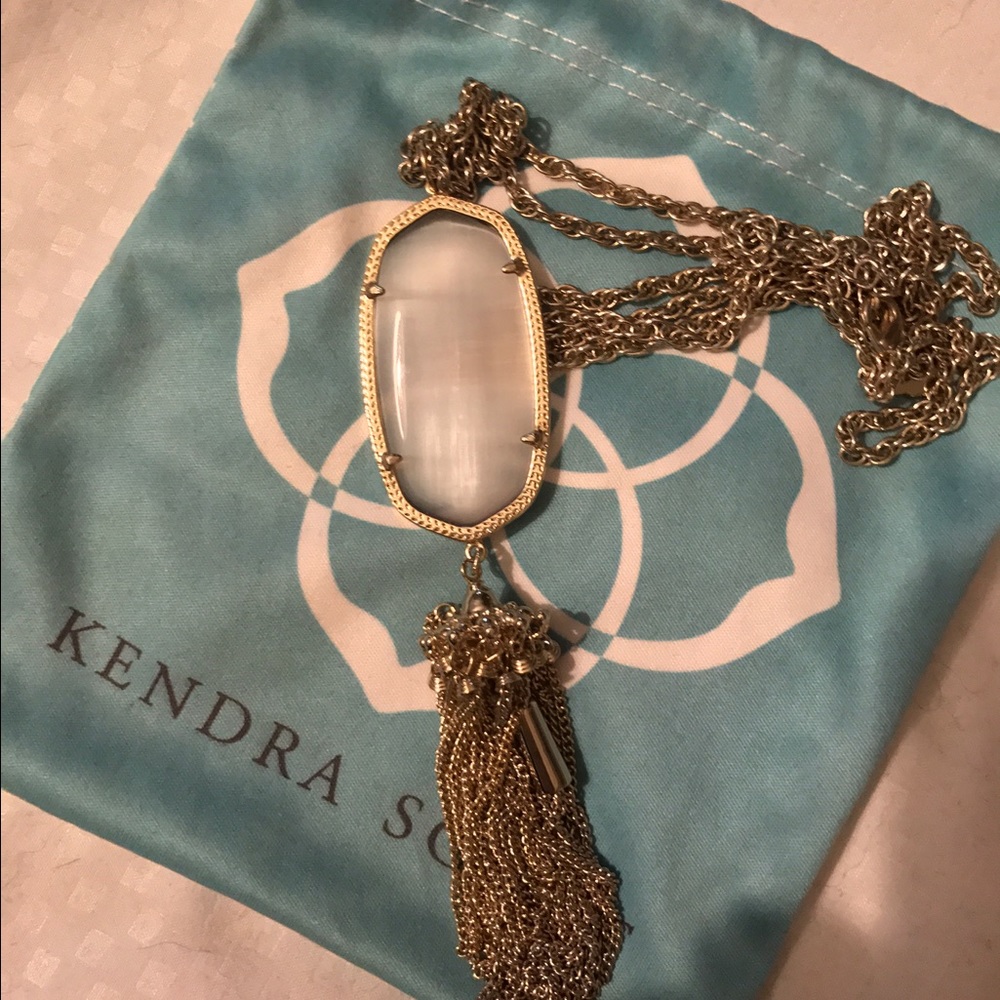 Kendra Scott Rayne Necklace in Slate