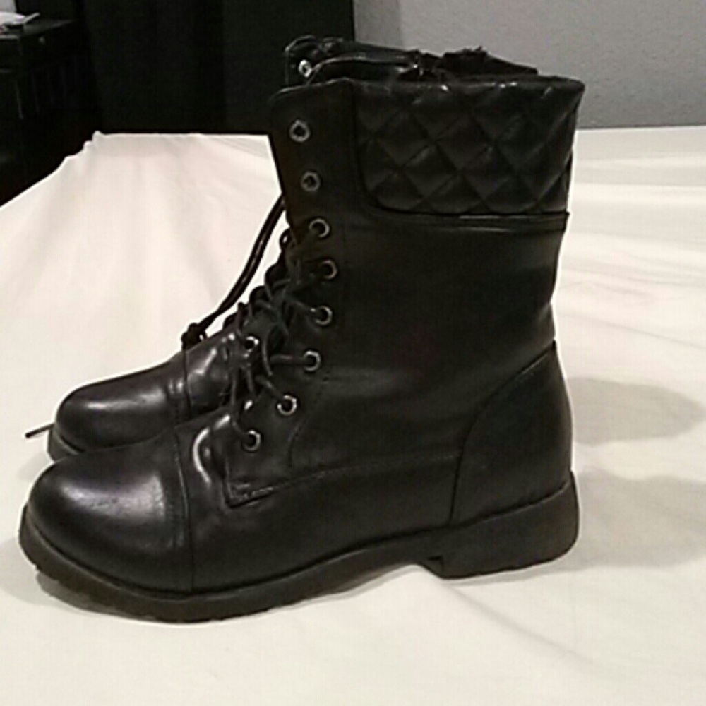 Decorative combat booties. Price Negotiable