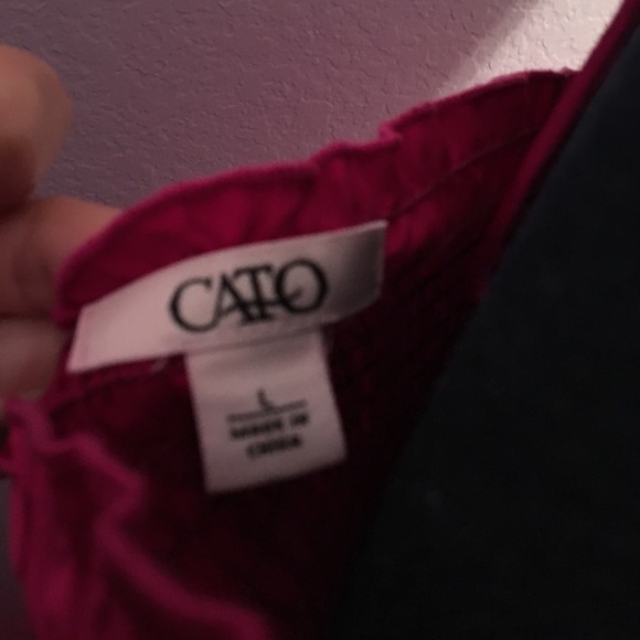 CATO Hot Pink Large Tube Top Dress - Picture 4 of 4