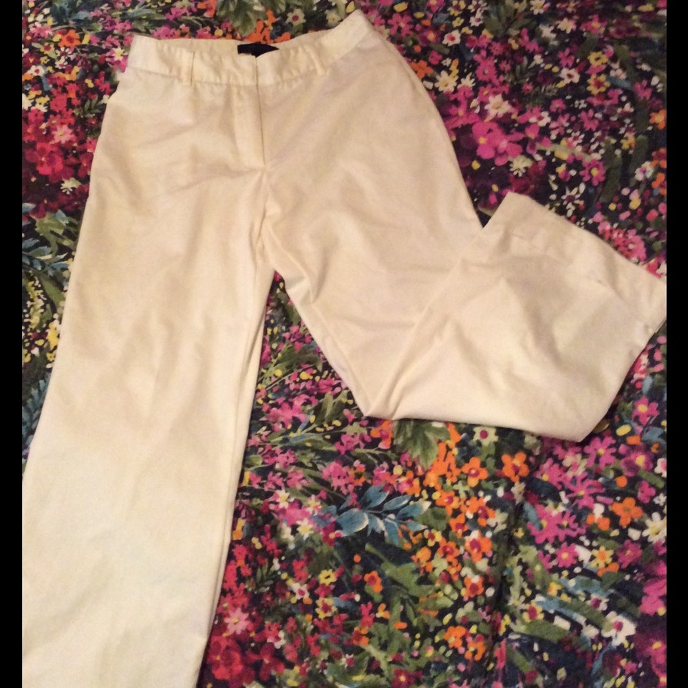 White Summer pants