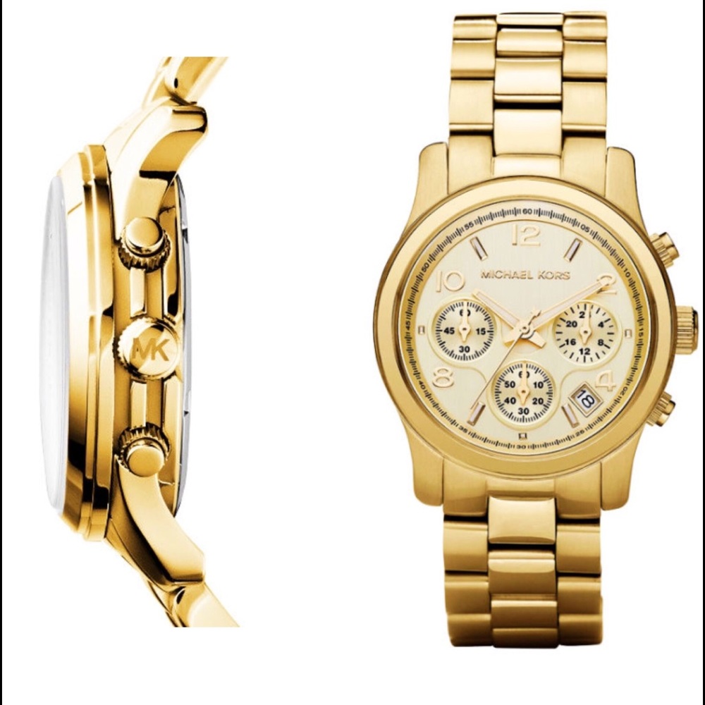 🎉FINAL SALE🎉MICHAELKORS RUNWAY CHRONOGRAPH WATCH