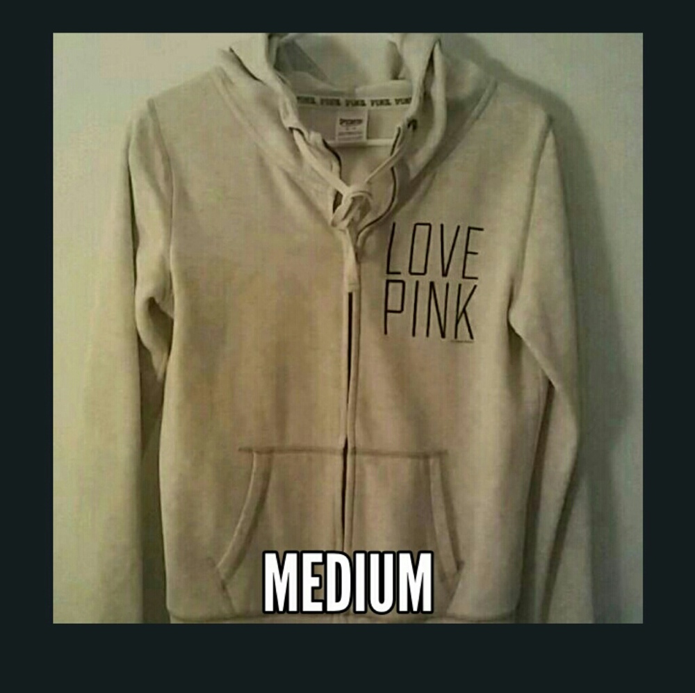 VS PINK FULL ZIP