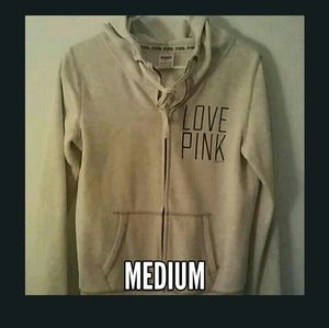 VS PINK FULL ZIP