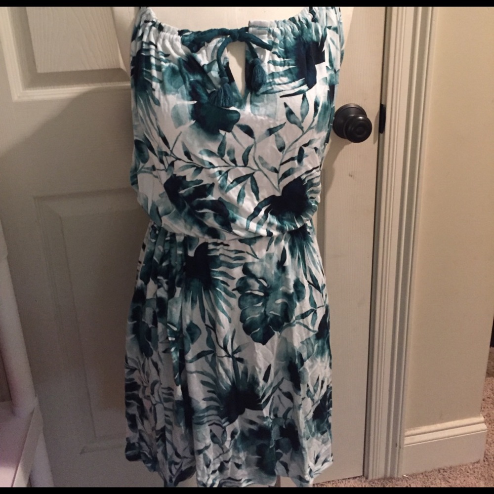 Tropical Leaf print Gilligan & O'Malley chemise