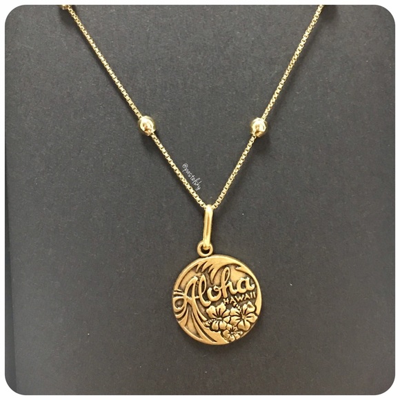 🆕 ALEX AND ANI gold aloha hawaii charm - Picture 4 of 4