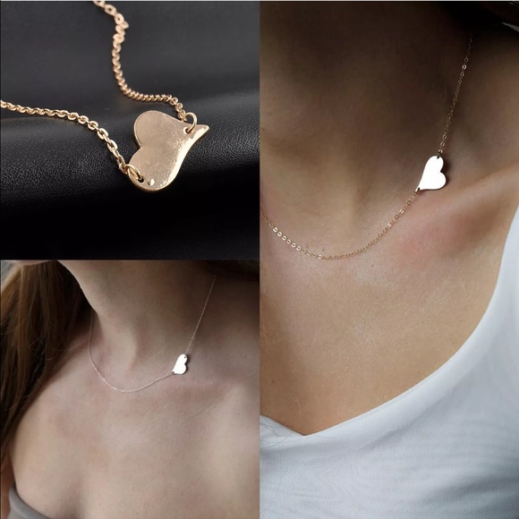 New✨ Heart Necklace ❤️✨ - Picture 2 of 4