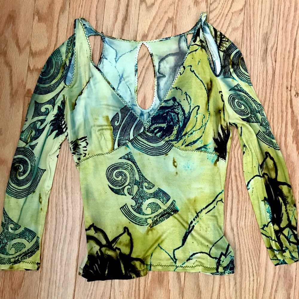 100% Authentic just Cavalli blouse