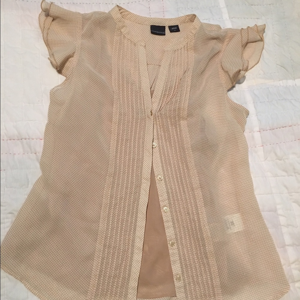 Covington Semi Sheer Top