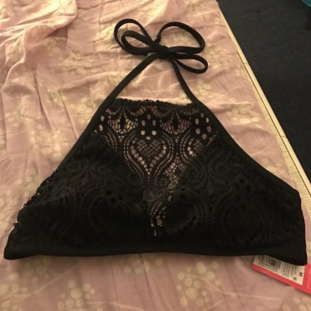 Black Bathing Suit Top
