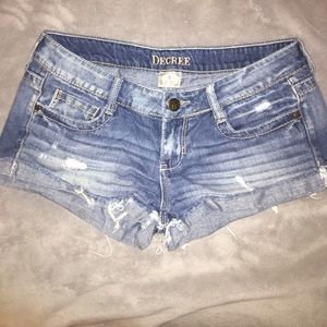 jean shorts