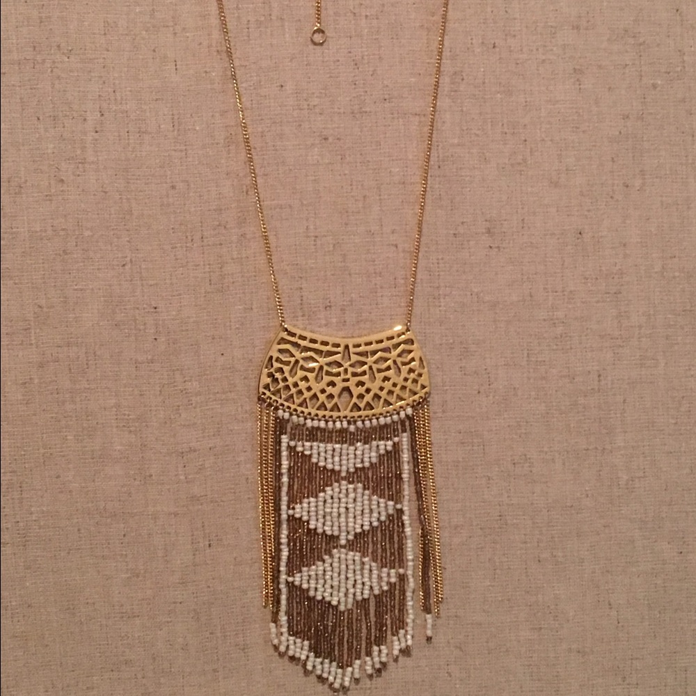 Stella and Dot fringe necklace