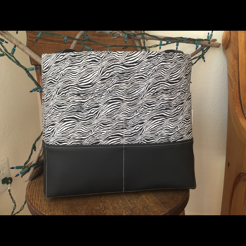 "Trinity" Too Cute Totes, tote Zebra Print