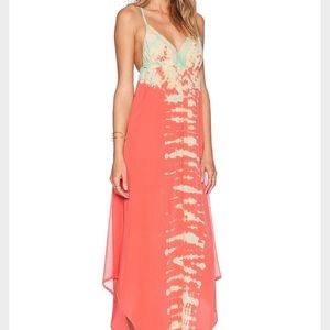 Gypsy 05 Viha Silk Tie Dye Maxi Dress
