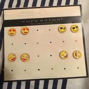 Emoji earrings