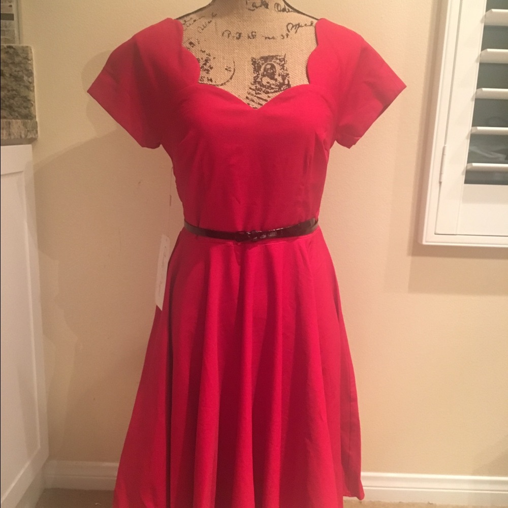 💋💋NWT💋💋Retro red dress