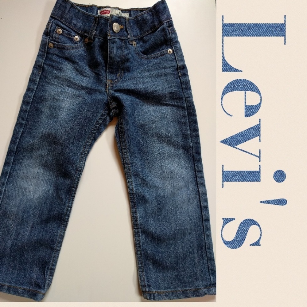 Levi's 519 straight toddler jeans size 3T