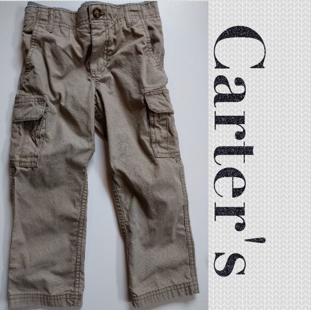 Carter's khaki uniform pant toddler 4T