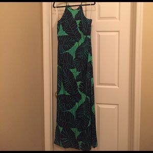 Lilly Pulitzer Angel Halter Maxi Dress