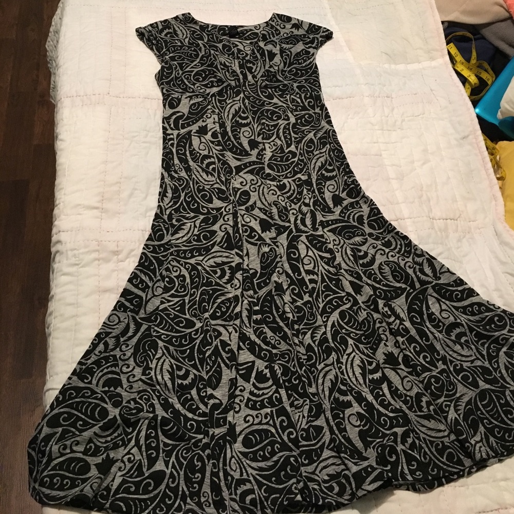 Fitted Flowy Dress
