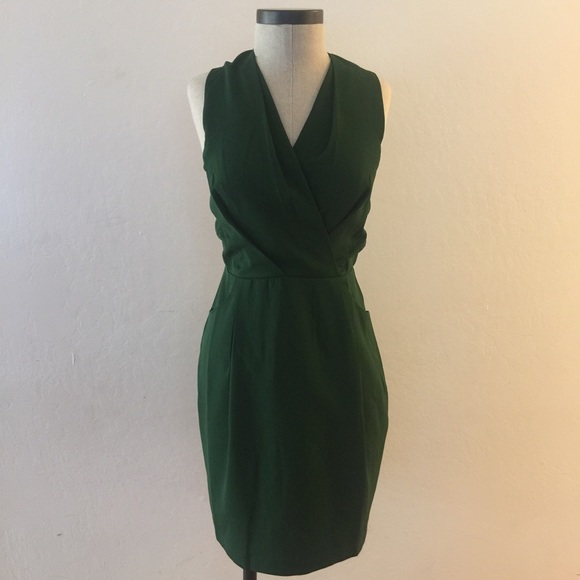 🎉PRICE DROP🎉 Cross Front Dress with Pockets - Picture 1 of 8