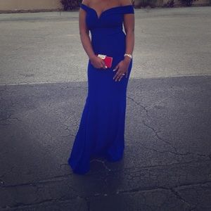 Long gown dress. You guys can make an offer .