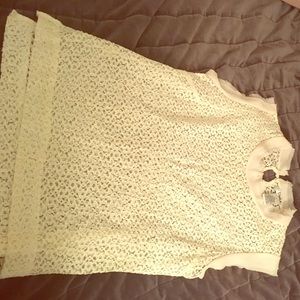 Ivory Lace Top
