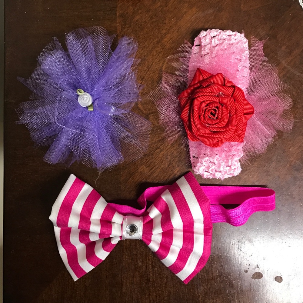 Self made hair accessories