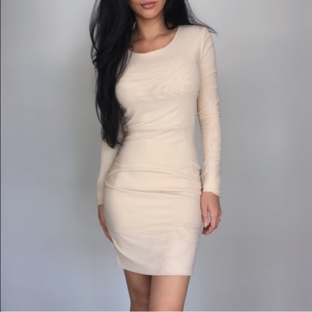 🆕 Nude Mesh Dress
