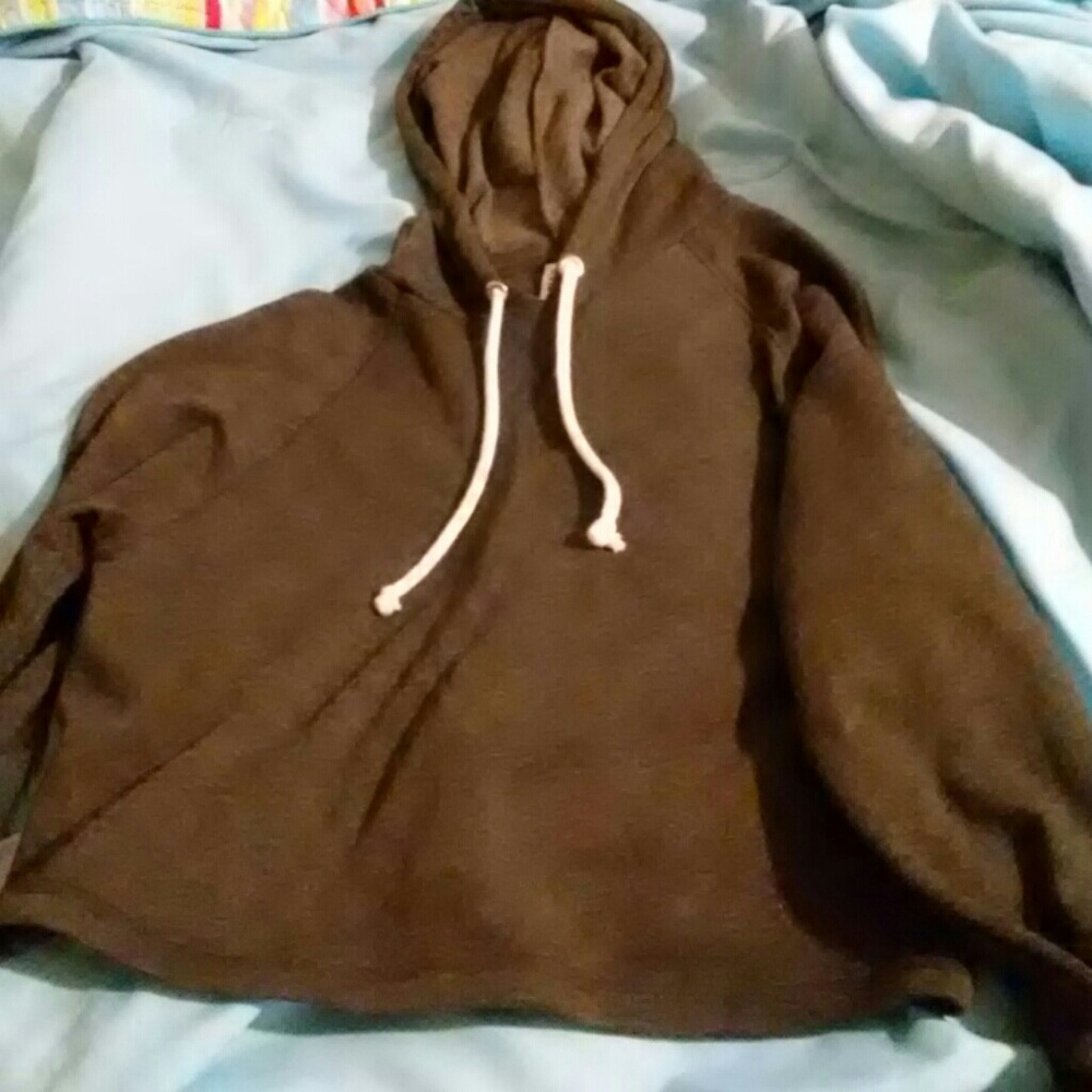 Cropped hoodie