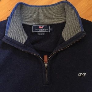Vineyard Vines Half Zip Sweater