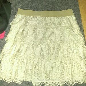 Ann Taylor lace skirt