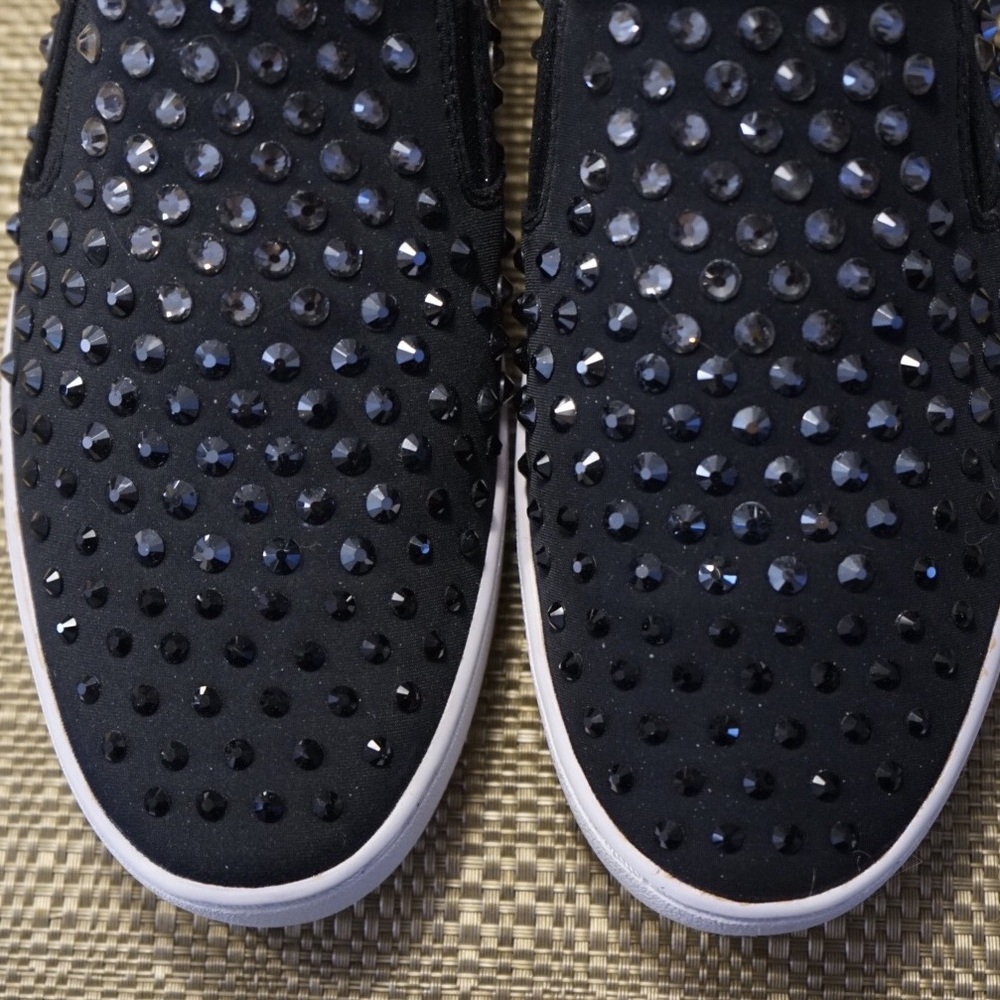 Michael Kors Keaton Embellished Slip-on Sneakers