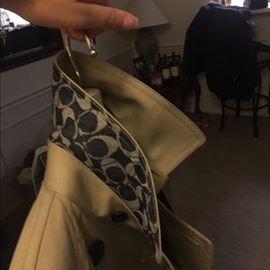Coach trench coat