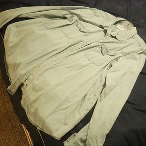 Denim long sleeve shirt