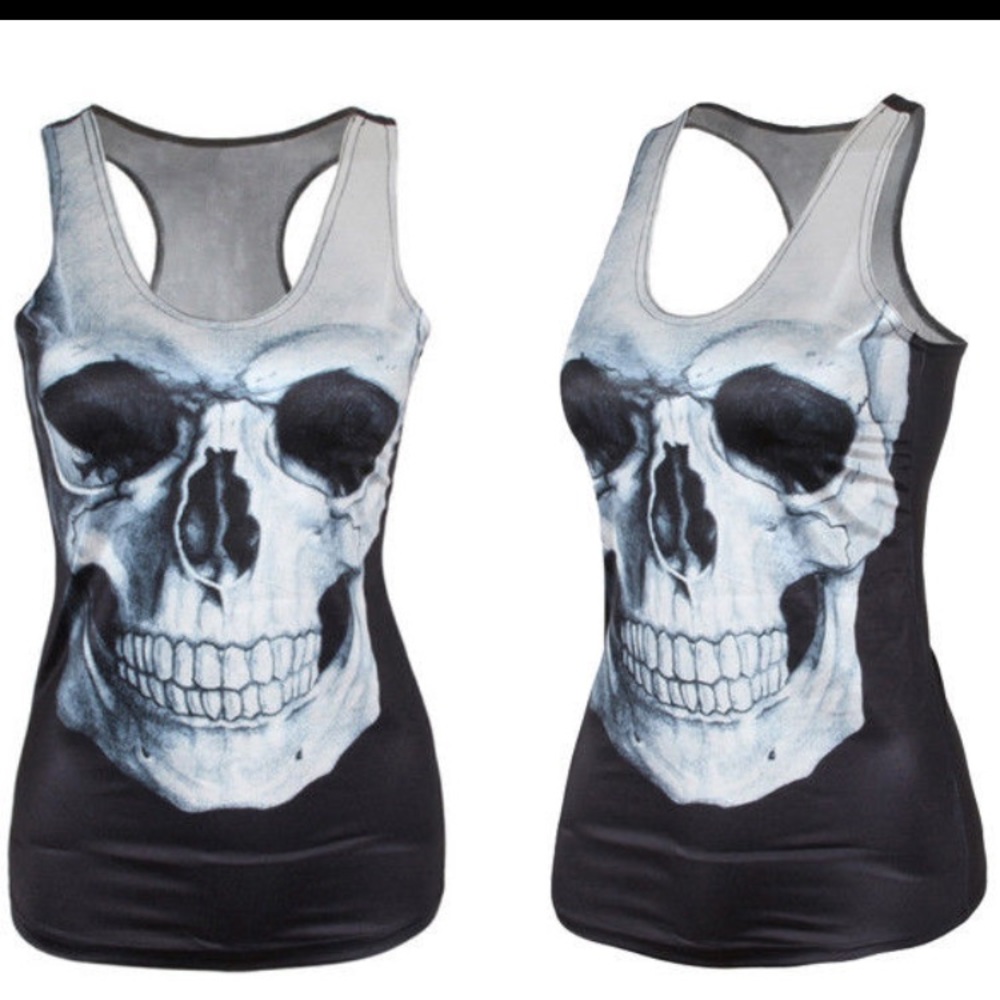 New Silky Skull Tank
