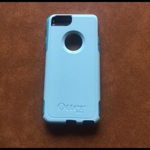 Blue Otter Box iPhone 6 case