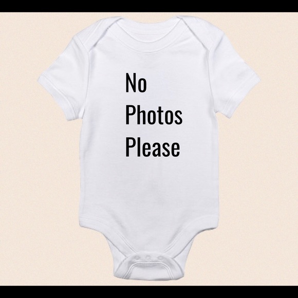 Other - No Photos Please Onsie